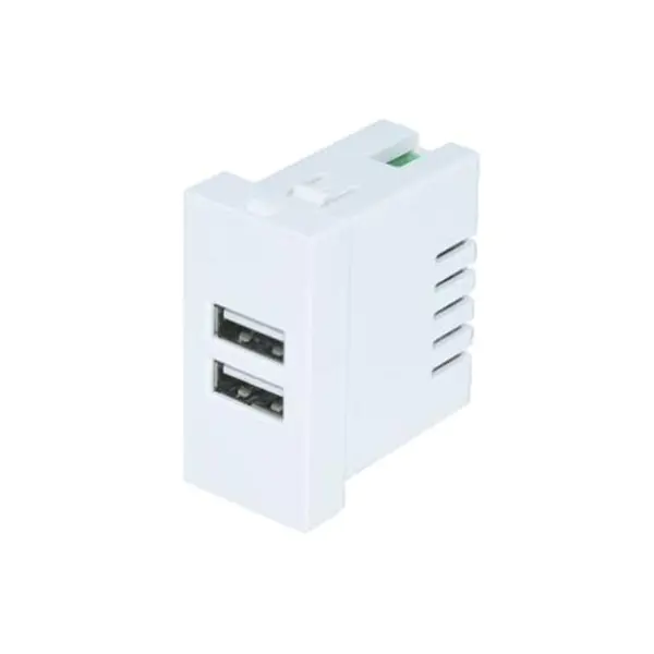 Ataka bikoitzeko A + A USB kargagailuaren entxufearen modulua 2.1A